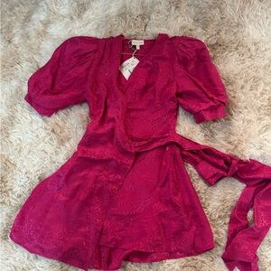 Ronny Kobo Collection Fuchsia Mini Dress
